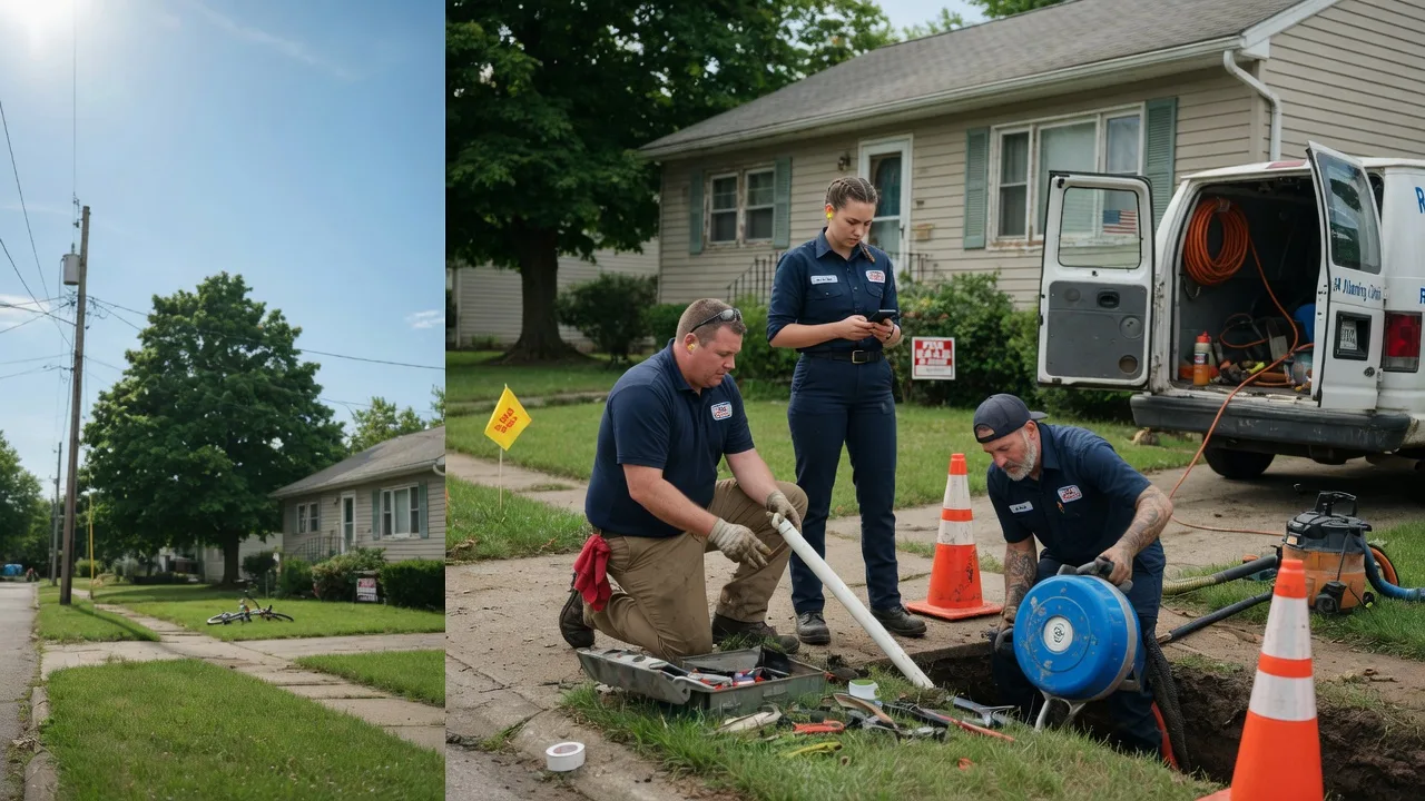 Sewer Line Repair in Wadsworth, IL near me